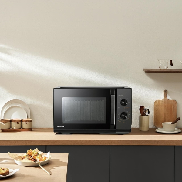 Microwave Oven Toshiba MW3-MM25PE(BK), 800W, 25L, Black