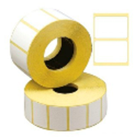 წებოვანი თერმო ქაღალდი OEM 2100000011056, 25x43, 1000PCs, Thermal Label, White