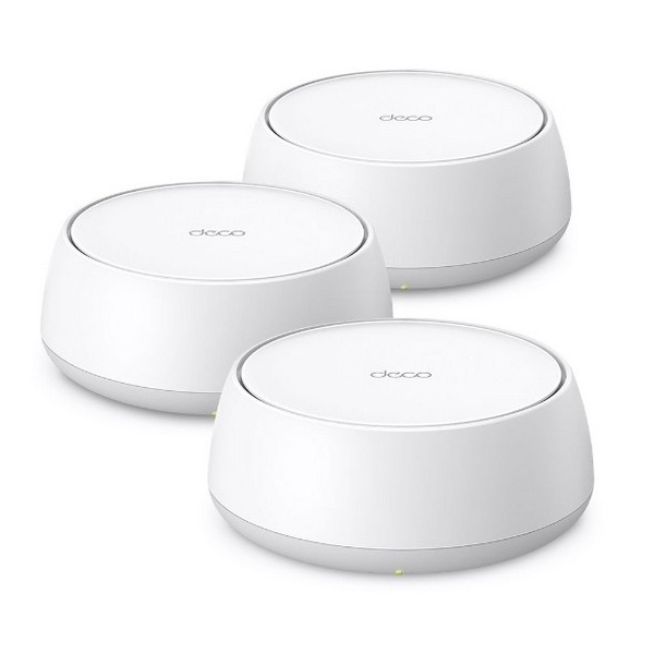 Home Mesh WiFi 7 System TP-Link Deco BE22(3-pack), 2882Mbps, White