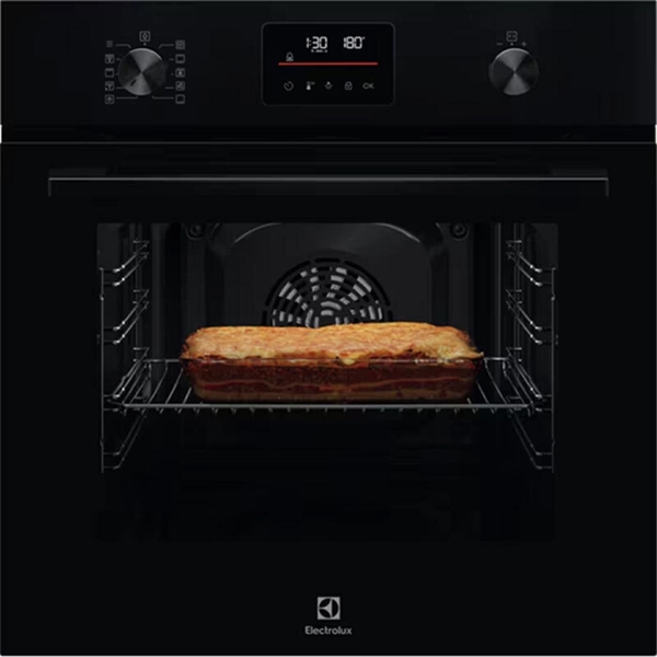ჩასაშენებელი ელექტრო ღუმელი Electrolux LOF4P06BK, 2320W, 65L, Built-In Electric Oven, Black