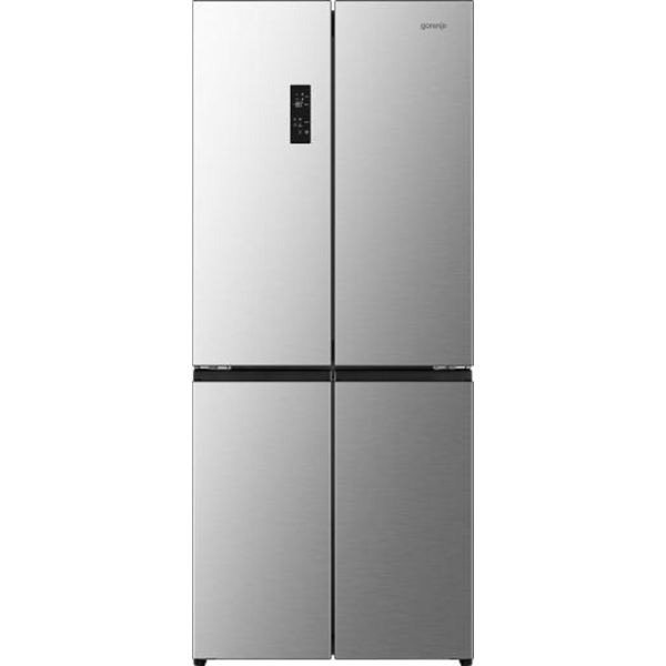 Refrigerator Gorenje NRM819E61X, 460L, E, 37dB, No Frost, Gray