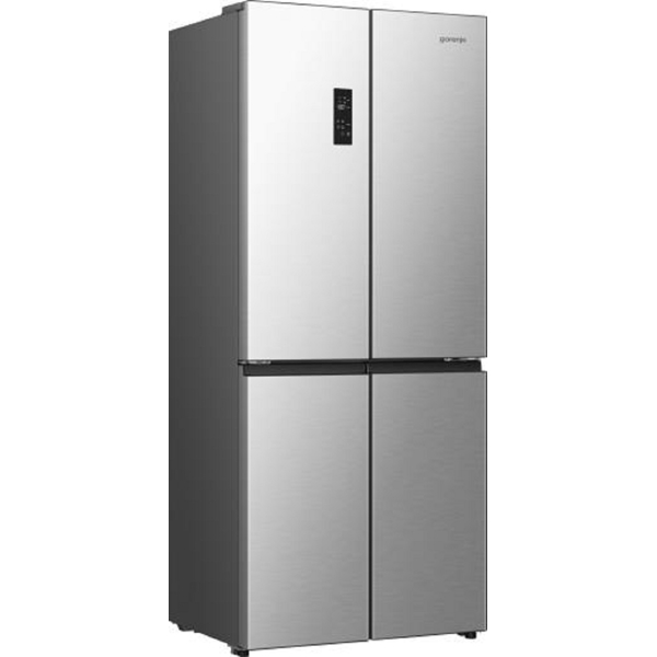 Refrigerator Gorenje NRM819E61X, 460L, E, 37dB, No Frost, Gray