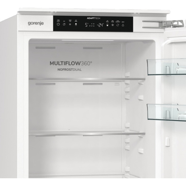 Built-in Refrigerator Gorenje NRKI517142, 243L, A+, 35Db, No Frost, White