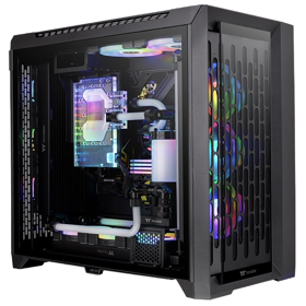 ქეისი Thermaltake CA-1X6-00F1WN-01 CTE C750 TG ARGB, Computer Case, FullT, Mini ITX, Micro ATX, ATX, E-ATX, USB-C 3.2, 4xUSB 3.0, HD Audio, Black