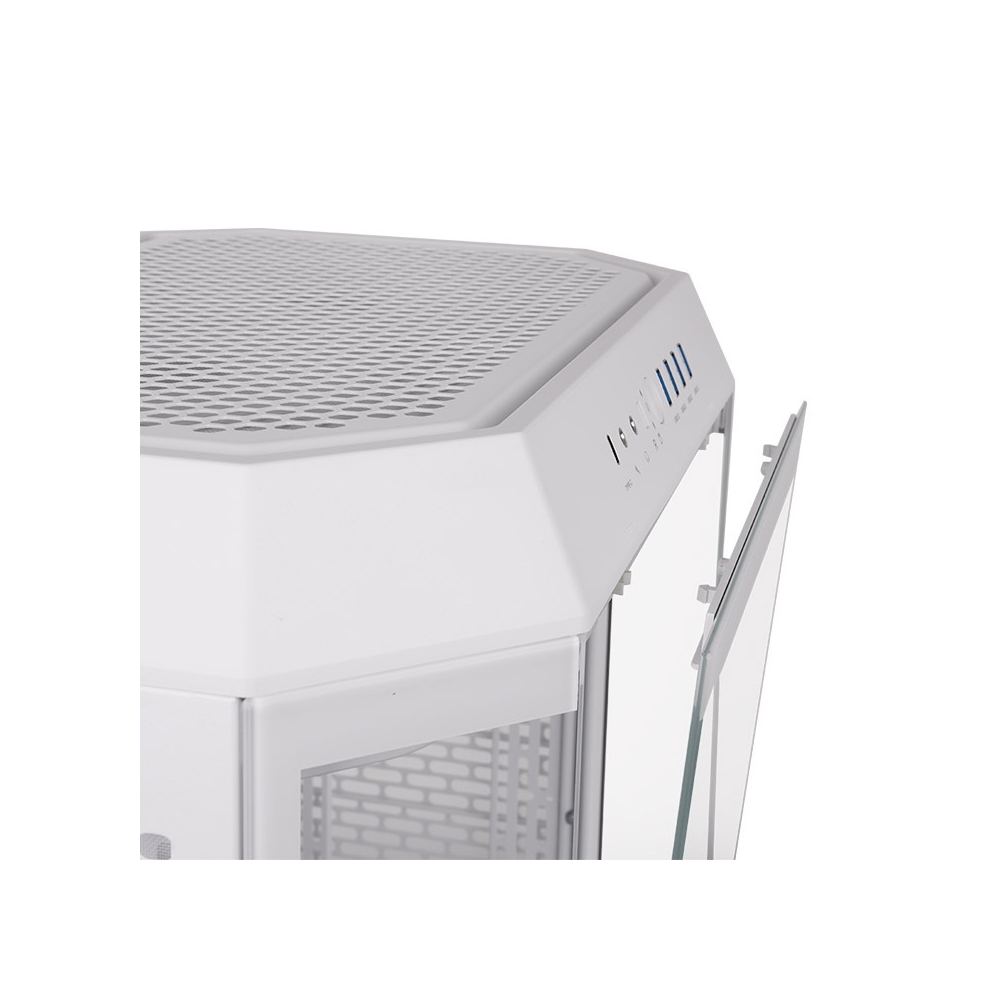 Computer Case Thermaltake CA-1Z1-00M6WN-00 Tower 600, MidT, Mini ITX, Micro ATX, ATX, 4xUSB 3.0, USB-C 3.2, HD Audio, White
