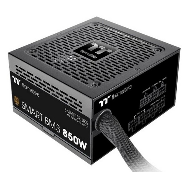 Power Supply Thermaltake PS-SPD-0850MNFABE-3 Smart BM3, 850W, 80Plus Beronze, Black