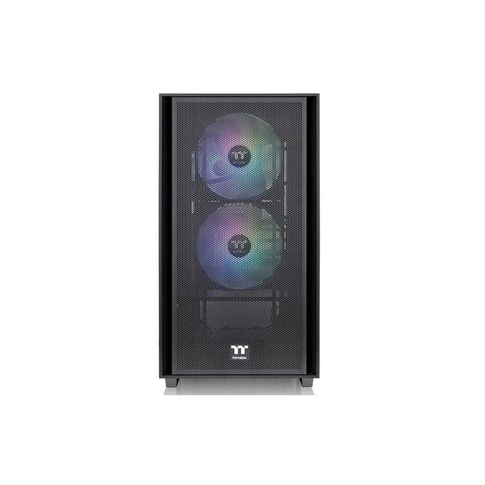 ქეისი Thermaltake CA-1Y8-00S1WN-02 Versa H16 TG ARGB, Computer Case, MicroT, Mini ITX, Micro ATX, 2xUSB 3.0, USB 2.0, Microphone; Earphone, Black