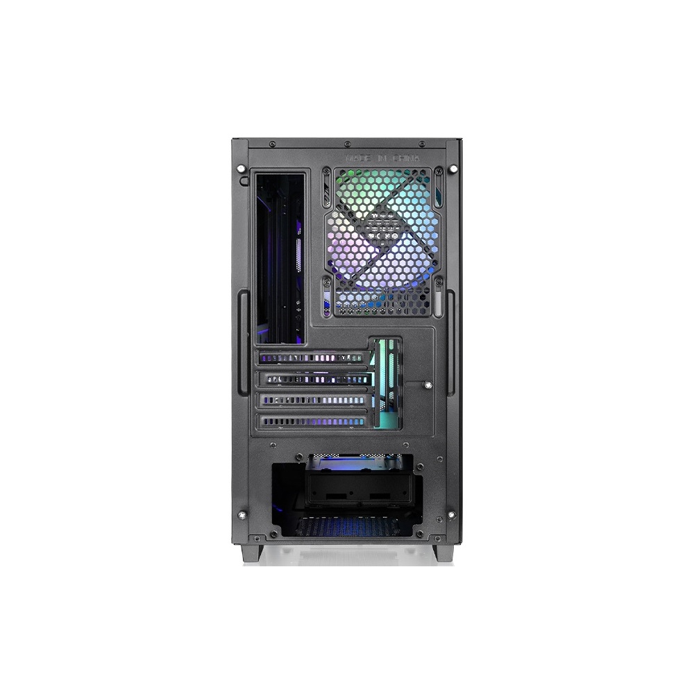 Computer Case Thermaltake CA-1Y8-00S1WN-02 Versa H16 TG ARGB, MicroT, Mini ITX, Micro ATX, 2xUSB 3.0, USB 2.0, Microphone; Earphone, Black