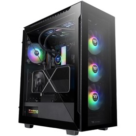 ქეისი Thermaltake CA-1T4-00M1WN-01 Divider 500 TG ARGB, Computer Case, MidT, Mini ITX, Micro ATX, ATX, USB-C 3.2, 2xUSB 3.0, HD Audio, Black