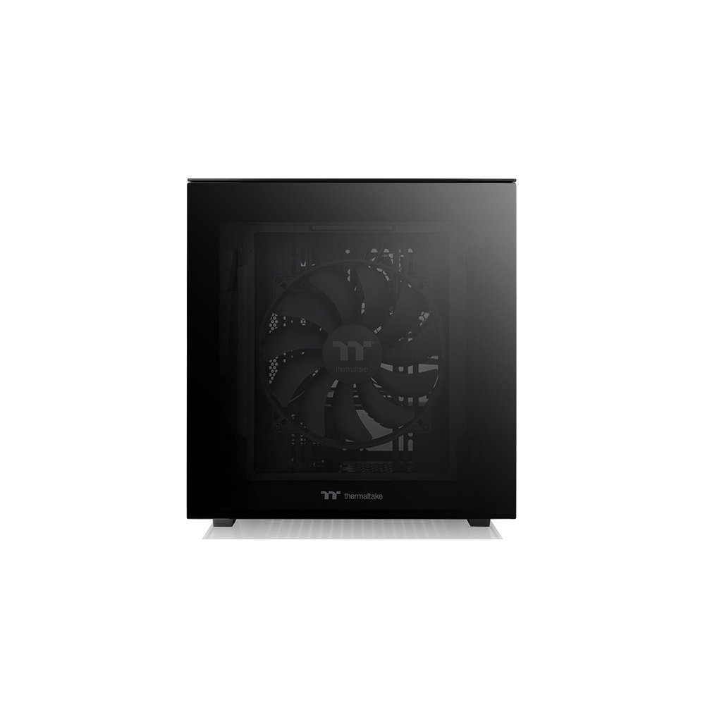 ქეისი Thermaltake CA-1V1-00S1WN-00 Divider 200 TG, Computer Case, Mini ITX, Micro ATX, USB-C 3.2, 2xUSB 3.0, HD Audio, Black