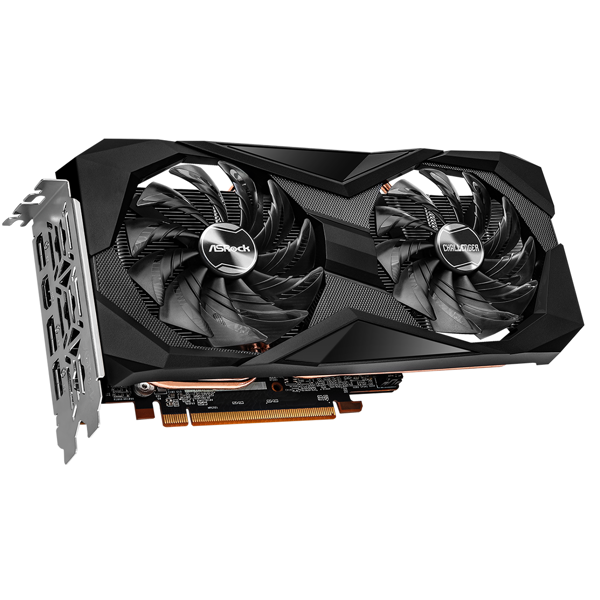 ვიდეო დაფა ASRock 90-GA2RZZ-00UANF Challenger Dმ Radeon RX6600, 8GB, 128Bit, DP, HDMI, Black