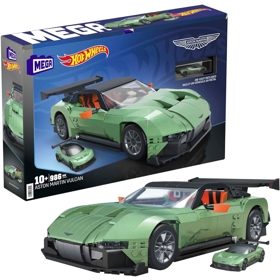 ასაწყობი სათამაშო მანქანა Mattel HMY97, Collector Aston Martin Vulcan, Green