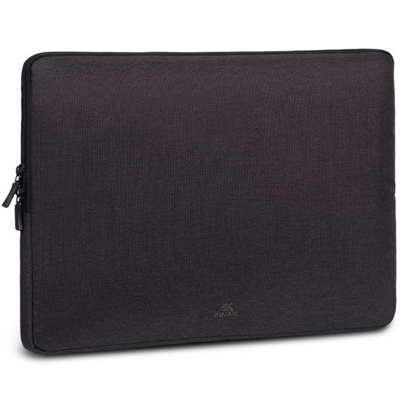Laptop Sleeve Rrivacase 7705 ECO, 15.6", Black