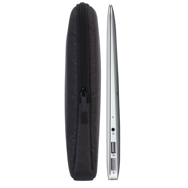 Laptop Sleeve Rrivacase 7705 ECO, 15.6", Black