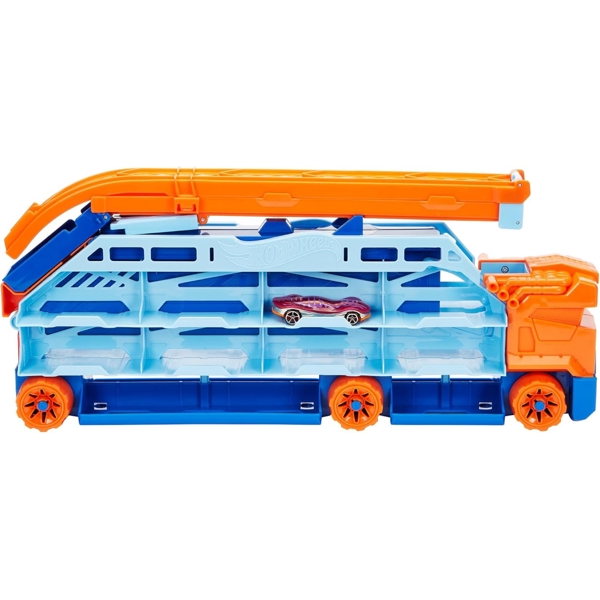 სათამაშო ამწე Mattel HDY92 Hot Wheels City Air Drop Hauler, Blue