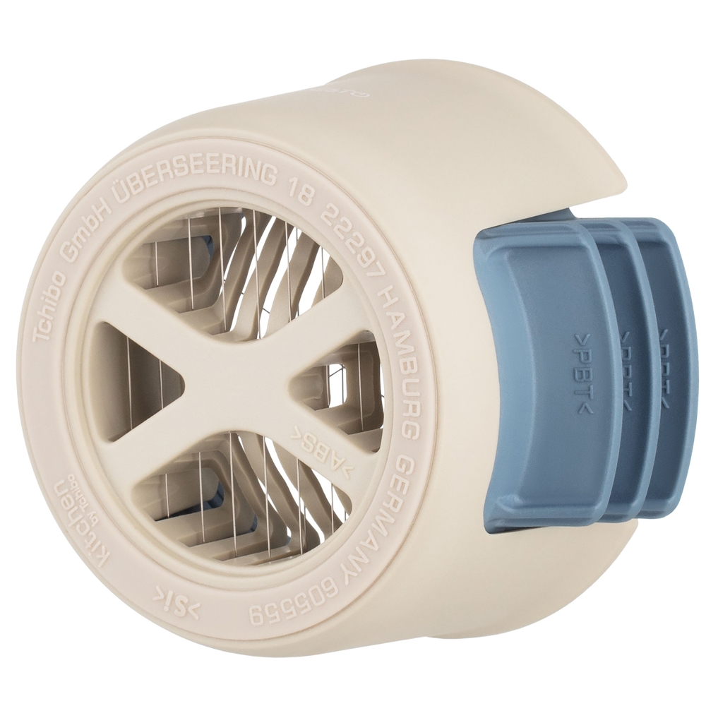 კვერცხის საჭრელი Ardesto AR1052B 3 in 1 Gemini, Egg Slicer, Gray/Blue