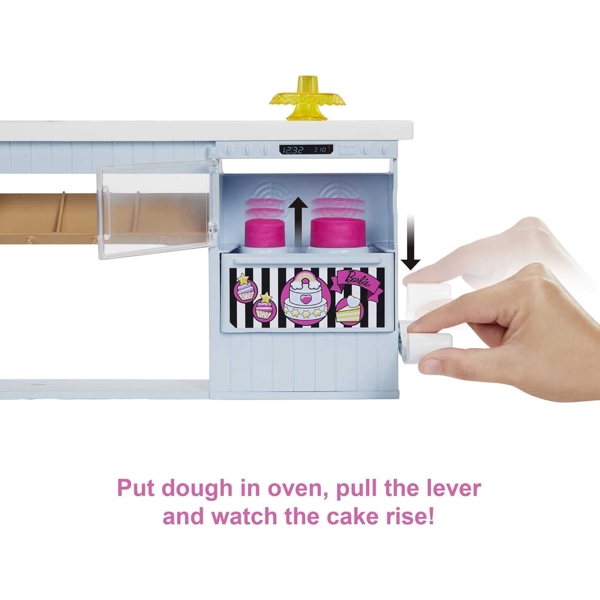 MATTEL HGB73 Barbie Bakery Playset - Refreshed