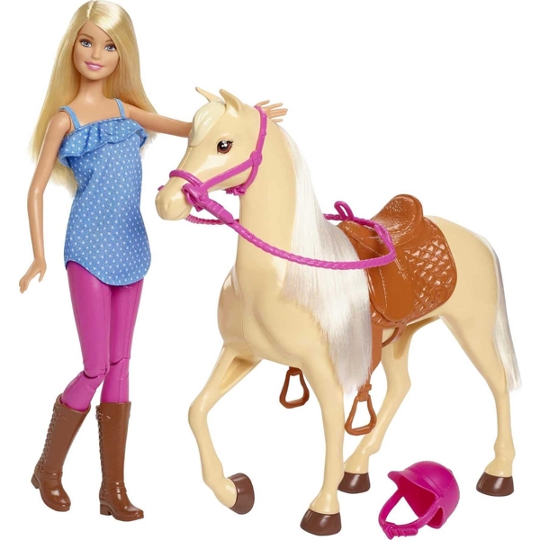 MATTEL FXH13 Barbie Doll & Horse