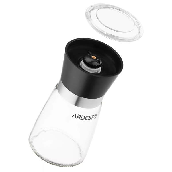 სამარილე და საპილპილე Ardesto AR2101BL Mill Gemini, Salt And Pepper, Black