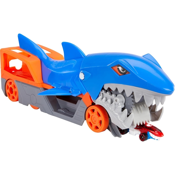 სათამაშო მანქანა ზვიგენი Mattel GVG36 Hot Wheels Shark Chomp Transport