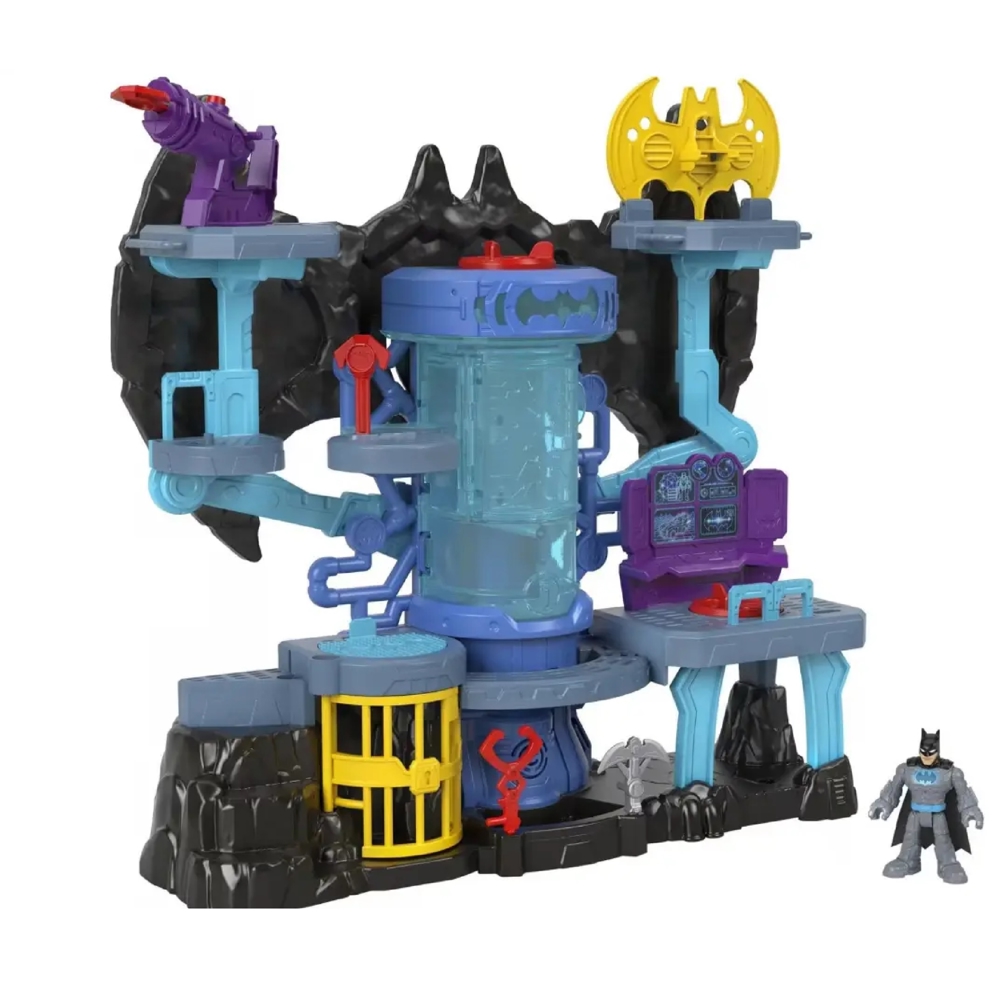 სათამაშო ფიგურების ნაკრები Mattel GYV24 DCSF Euro Batcave