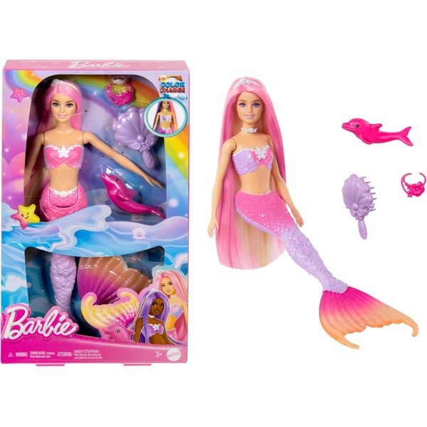 MATTEL HRP97 Barbie Dreamtopia New Feature Mermaid - Malibu
