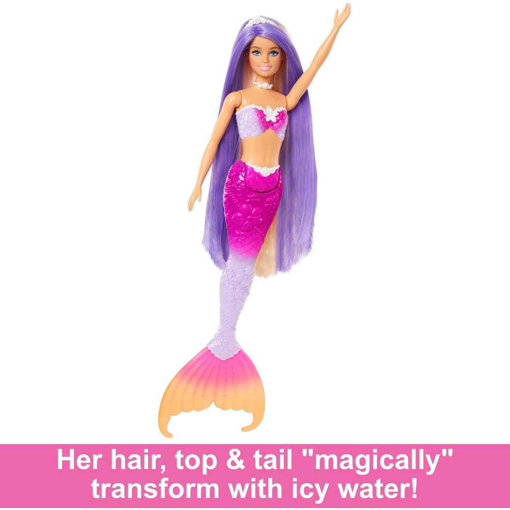 MATTEL HRP97 Barbie Dreamtopia New Feature Mermaid - Malibu