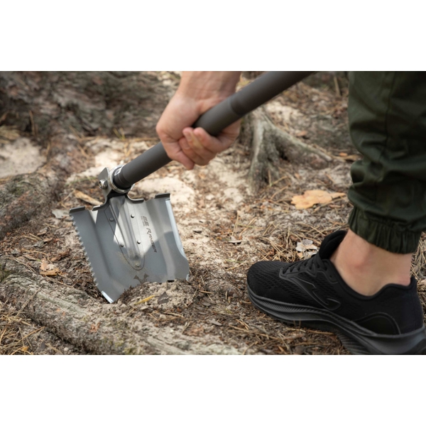 ნიჩაბი 2E 2E-TSMTSF1-STGR, 103cm, Multitool Tactical Shovel, Steel Gray