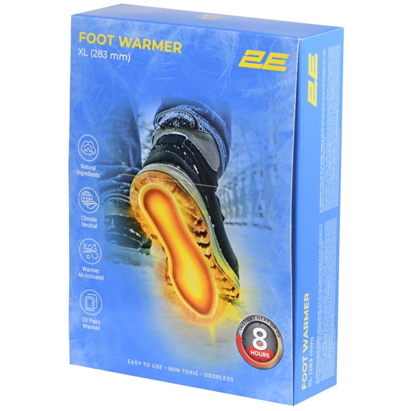 ფეხის გამათბობელი 2E 2E-NAFW8XL-DB, XL, Chemical Foot Warmer