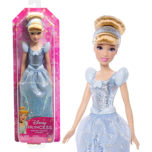 Disney Princess Fashion Core Doll - Cinderella Mattel HLW06