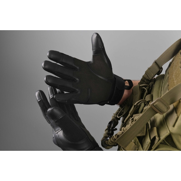 ტაქტიკური ხელთათმანი 2E 2E-MILGLTOUCH-M-BK Sensor Touch, M, Tactical Military Gloves, Black