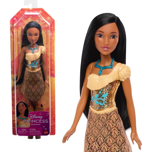 Disney Princess Fashion Core Doll - Pochaontas Mattel HLW07