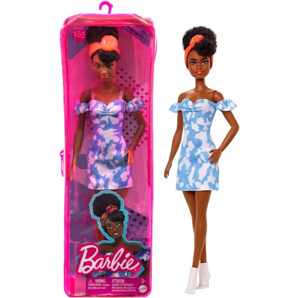 Barbie Fashionistas Doll - Bleached Denim Dress Mattel HBV17