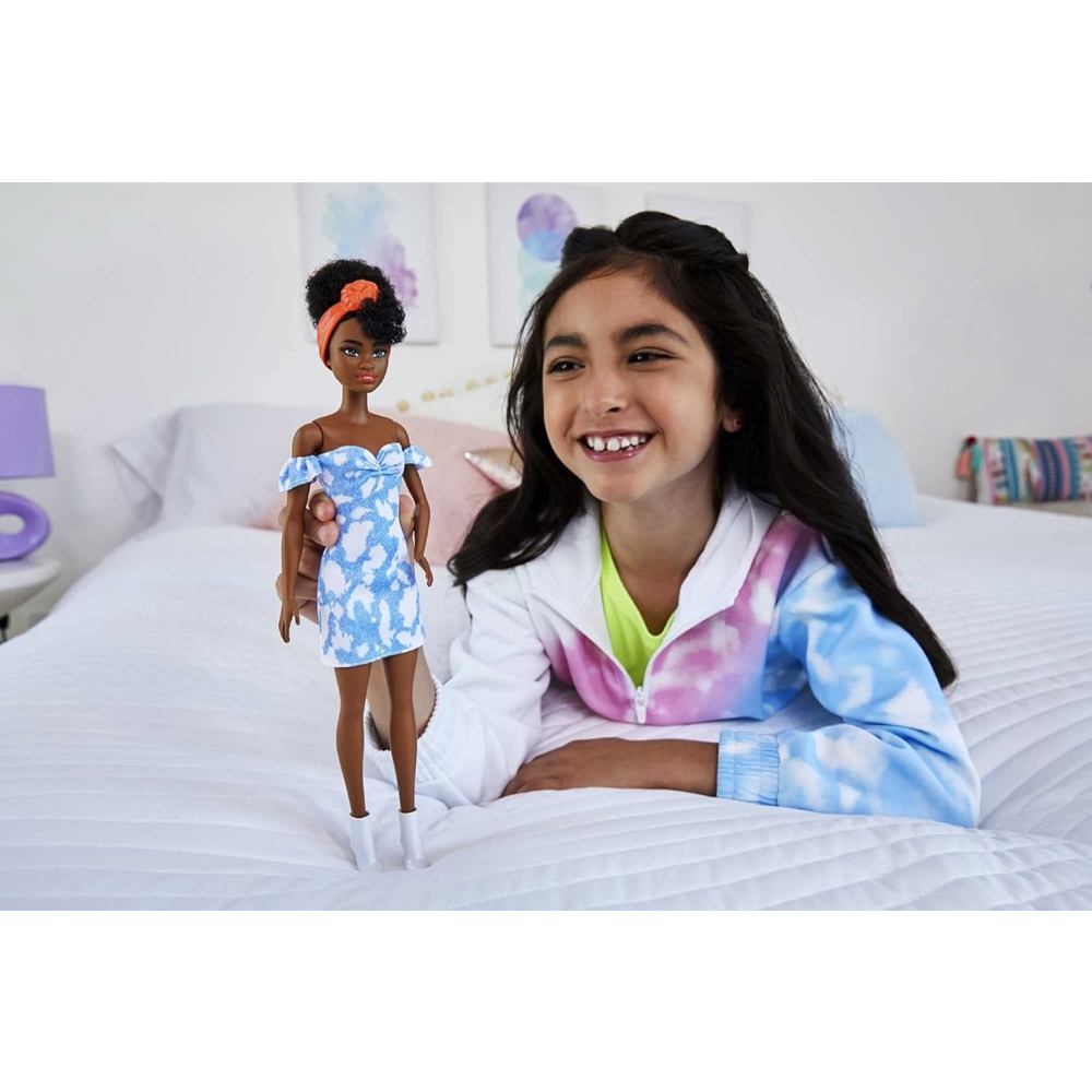 Barbie Fashionistas Doll - Bleached Denim Dress Mattel HBV17