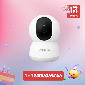 Blurams A31S Dome Flare, Indoor Pet Camera, White