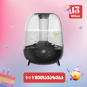 ჰაერის დამატენიანებელი Xiaomi Deerma DEM-F327W, 30m², Air Humidifier, Black
