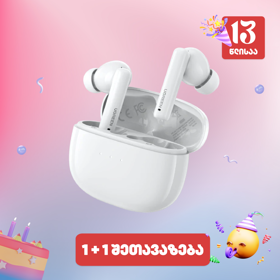 Earbuds UGREEN WS207 (45110) HiTune P3, Wireless, Bluetooth, IPX5, White