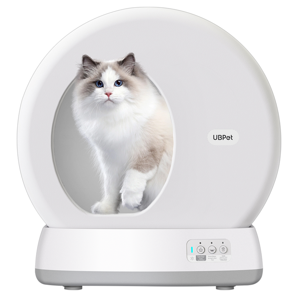 კატის ჭკვიანი სახლი UBTech UCAT C10 PRO, Smart Cat Litter Box, White