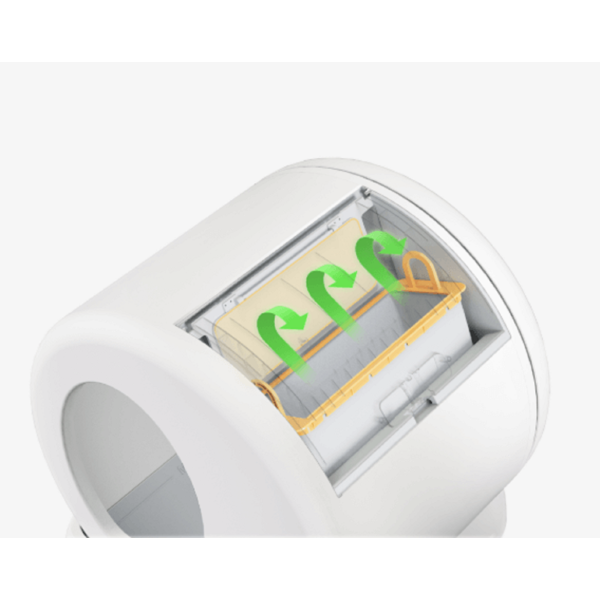 კატის ჭკვიანი სახლი UBTech UCAT C10 PRO, Smart Cat Litter Box, White