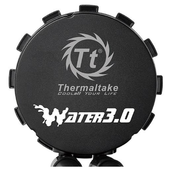 თხევადი გაგრილება Thermaltake CL-W108-PL12SW-A Water 3.0 Riing, 120mm, 1500Rpm, Liquid Cooling, Black