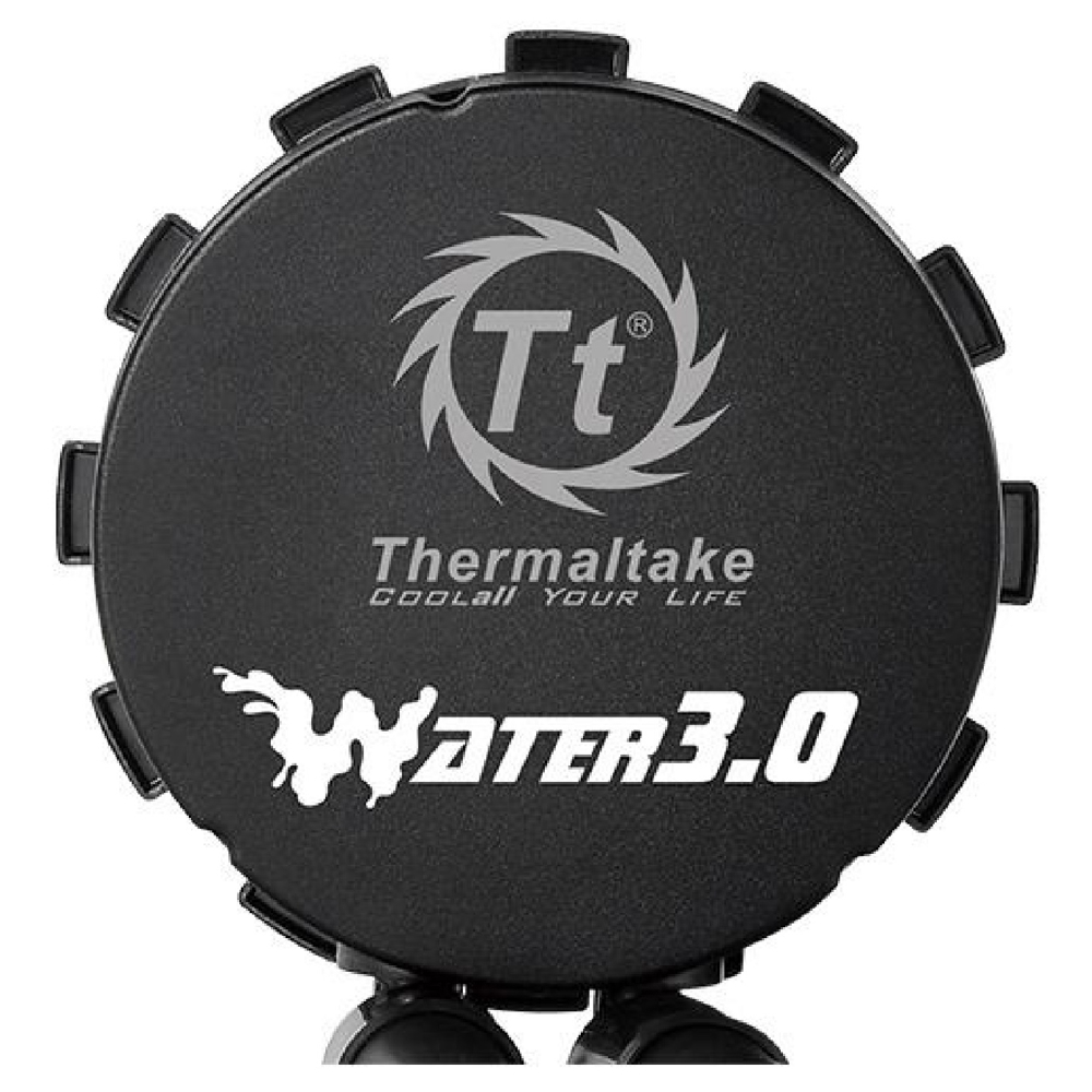 თხევადი გაგრილება Thermaltake CL-W108-PL12SW-A Water 3.0 Riing, 120mm, 1500Rpm, Liquid Cooling, Black