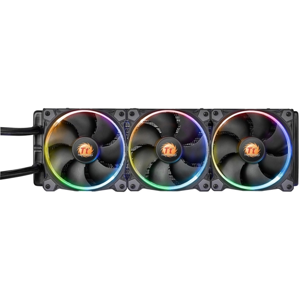 თხევადი გაგრილება Thermaltake CL-W108-PL12SW-A Water 3.0 Riing, 120mm, 1500Rpm, Liquid Cooling, Black