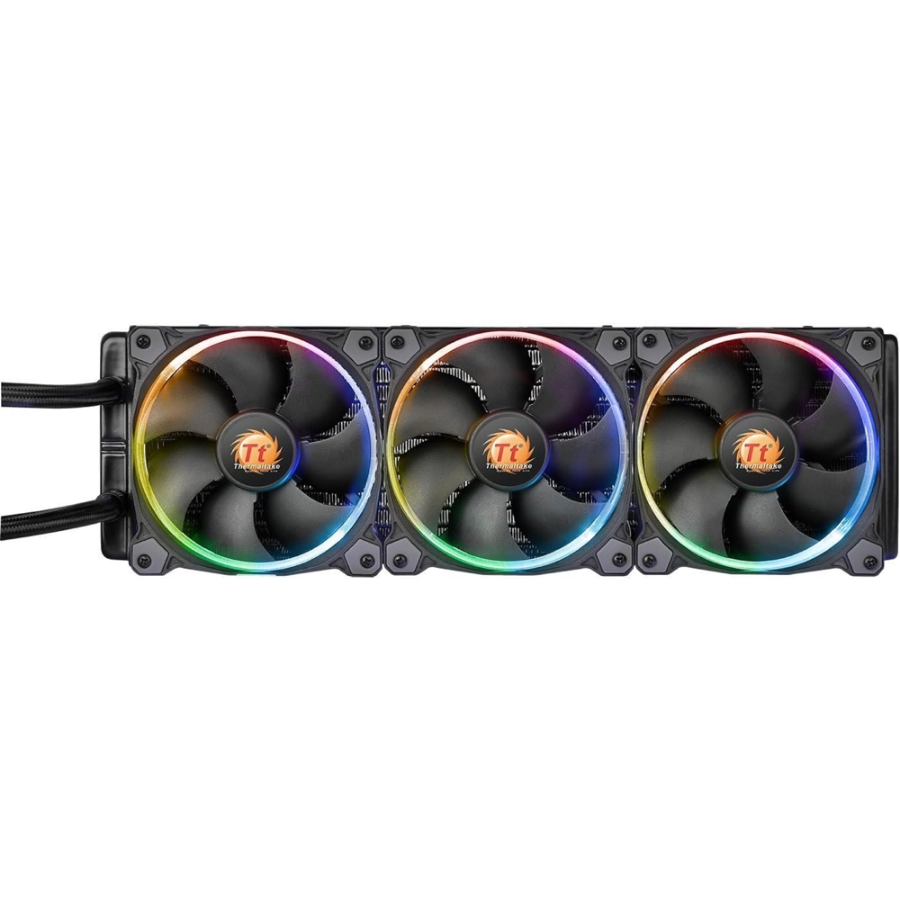 თხევადი გაგრილება Thermaltake CL-W108-PL12SW-A Water 3.0 Riing, 120mm, 1500Rpm, Liquid Cooling, Black