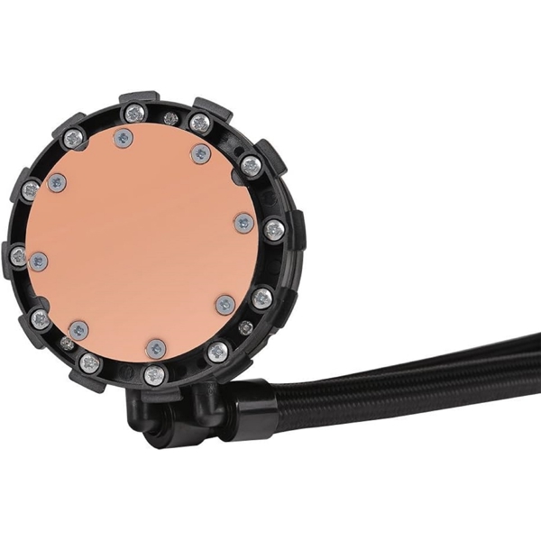 თხევადი გაგრილება Thermaltake CL-W108-PL12SW-A Water 3.0 Riing, 120mm, 1500Rpm, Liquid Cooling, Black