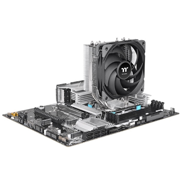 Cooler ThermalTake CL-P149-AL12BL-A UX400, 120mm, 1800RPM, Black