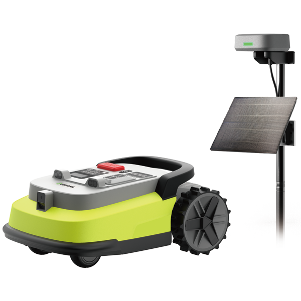 გაზონის საკრეჭი რობოტი UBTech M10 PRO, WiFi, Bluetooth, Wire Free Robotic Lawn Mower, Green/Grey