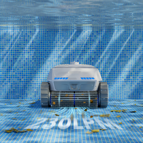 აუზის საწმენდი რობოტი UBTech AIRROBO PC200, Cordless Robotic Pool Cleaner, White