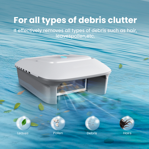 აუზის საწმენდი რობოტი UBTech AIRROBO PC200, Cordless Robotic Pool Cleaner, White