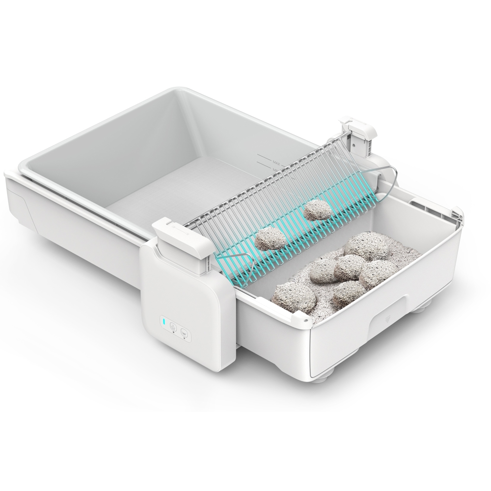 კატის ჭკვიანი სახლი UBTech UCAT C31, Smart Cat Litter Box, White