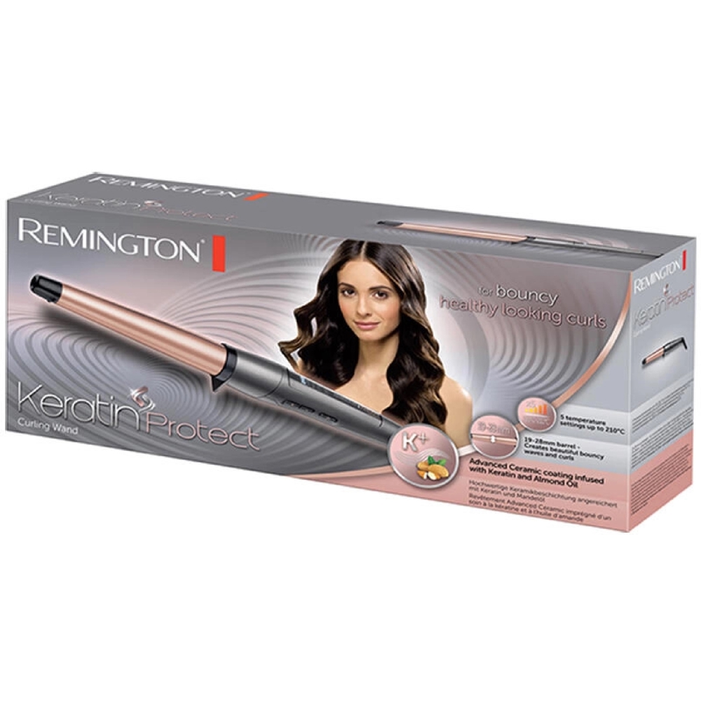 თმის სახვევი Remington CI83V6 E51, Hair Curler, Grey/Pink